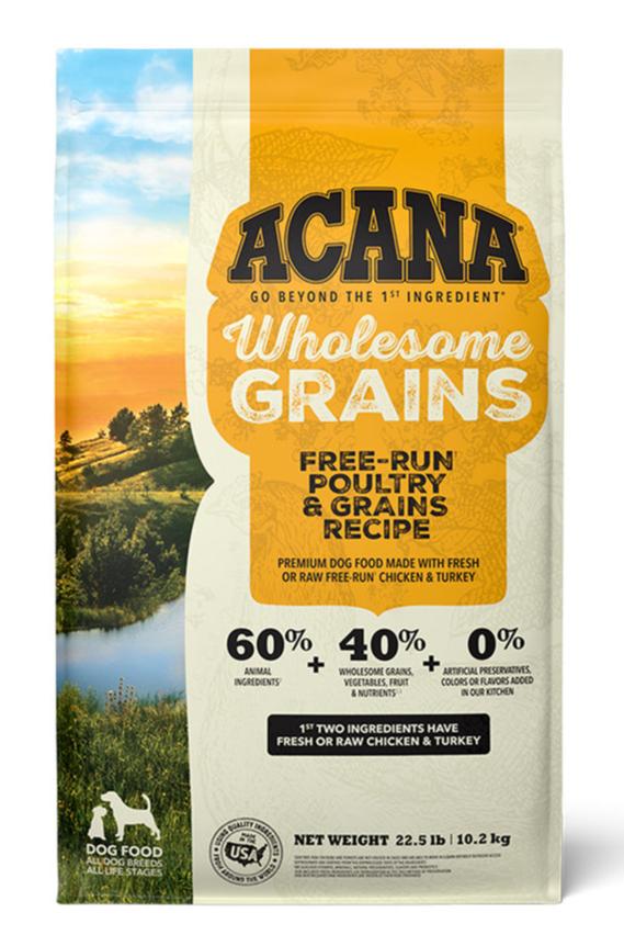 Comida para Perro Acana: Wholesome Grain, Free-run Poultry, 1.8Kg