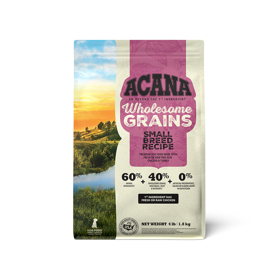 Comida para Perro Acana: Wholesome Grains, Small Breed, Chicken and Turkey 1.8Kg