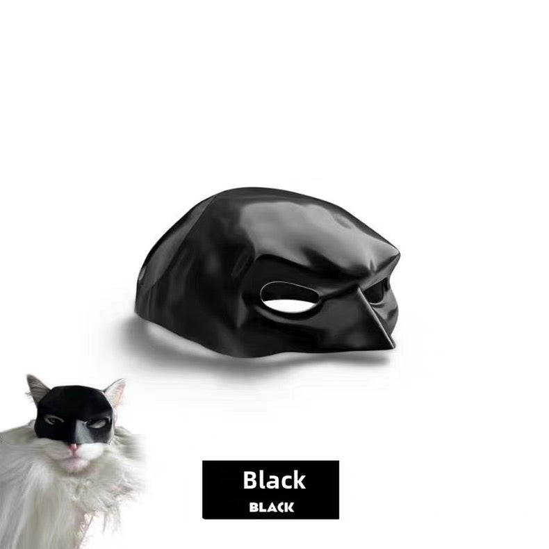 Máscara de batman para gatos