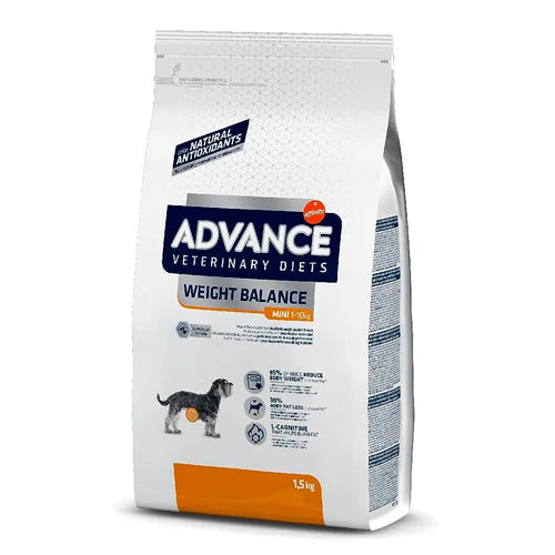 Comida para Perro Advance Weight Balance Mini 1.5kg