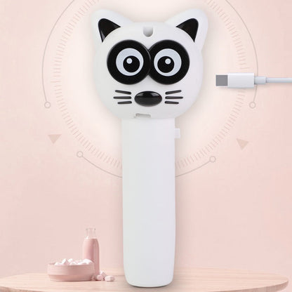 Juguete para gato interactivo lanzador de cuerda