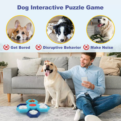 Juguete para perro puzzle interactivo para comer lento
