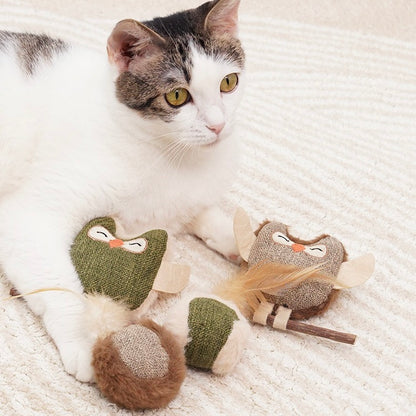 Juguete para gatos de tela con Catnip
