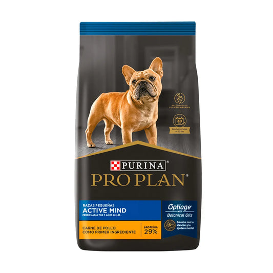 Comida para Perro Purina: Pro Plan Active mind +7 razas pequeñas 1 kg