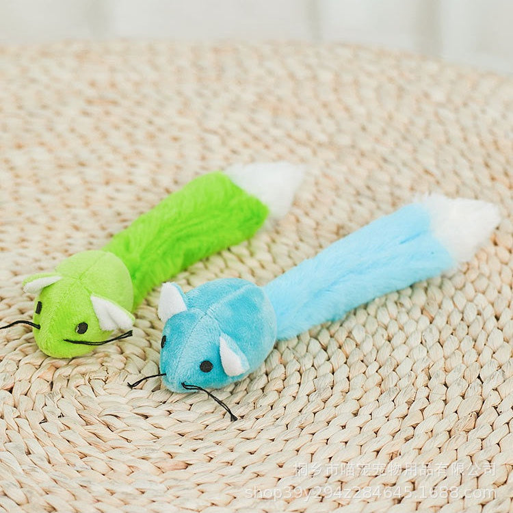 Ratones de peluche para gatos