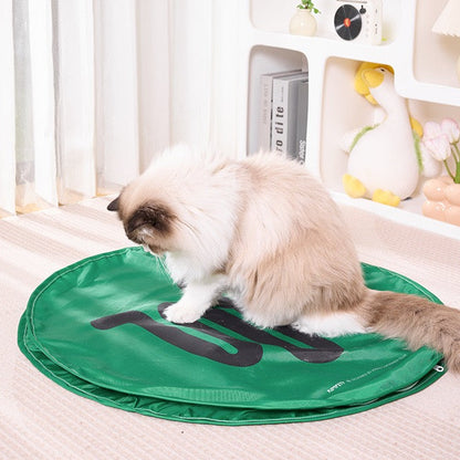 Juguete interactivo para gatos (manta+pelota interactiva)