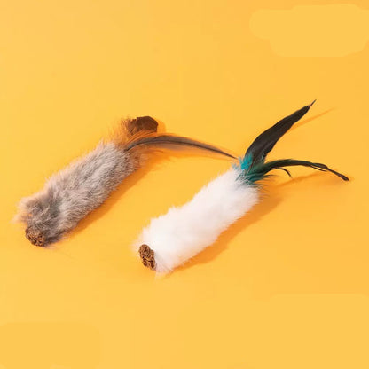 Juguete para gatos con olor a conejo
