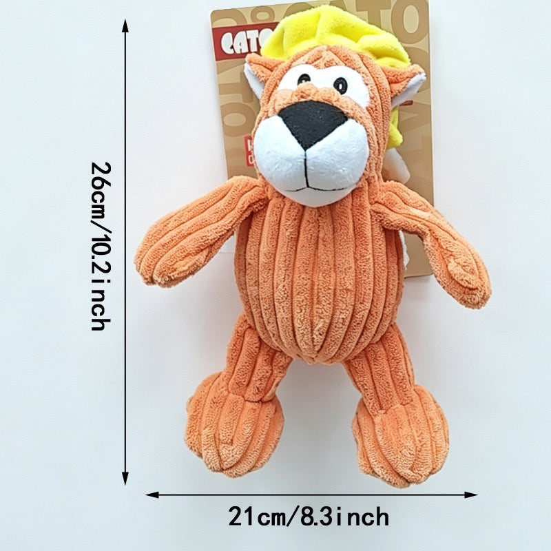 Juguetes de peluche para perros variados