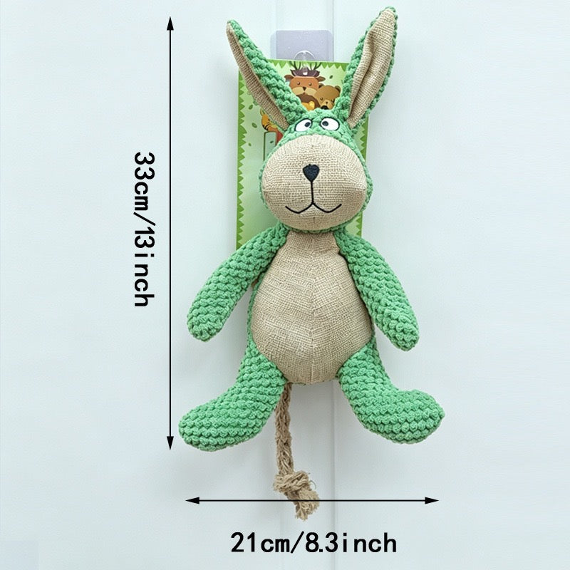 Juguetes de peluche para perros variados