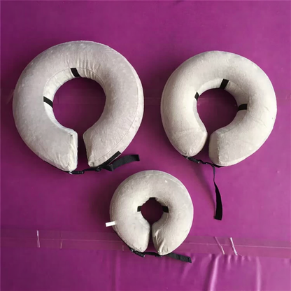 Collar inflable isabelino para mascotas grandes