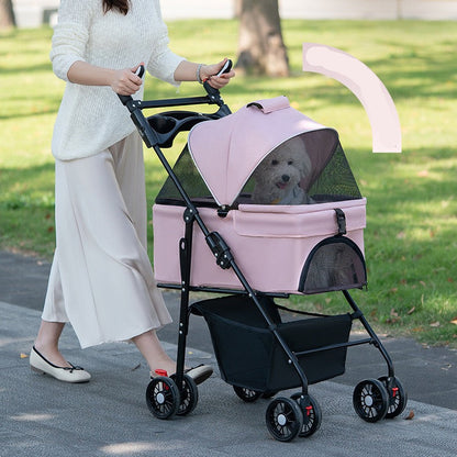 Coche desmontable para mascotas modelo 005