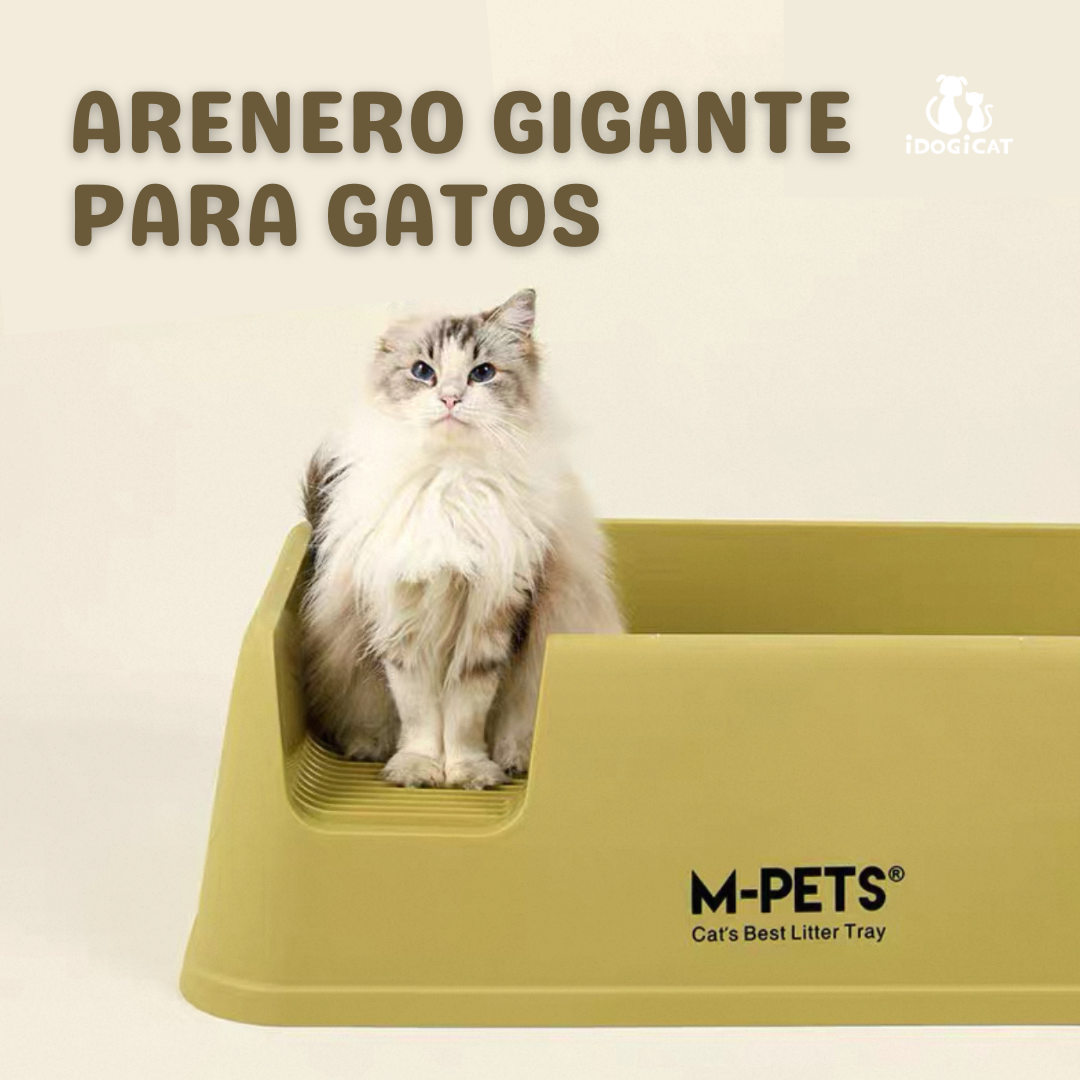 Arenero abierto grande M-pets 80*42*25cm