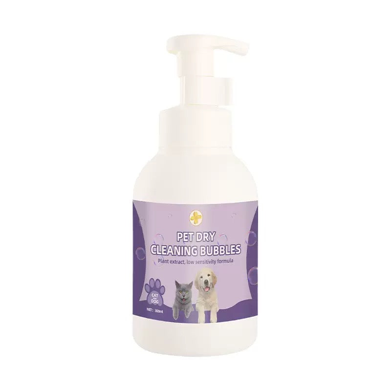 Shampoo en seco hipo alergénico sin fragancia para gatos y perros 300ml