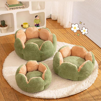 Cama de flor para mascotas (dos tamaños)