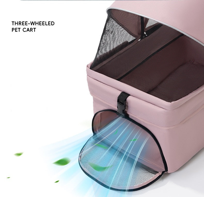 Coche desmontable para mascotas modelo 005