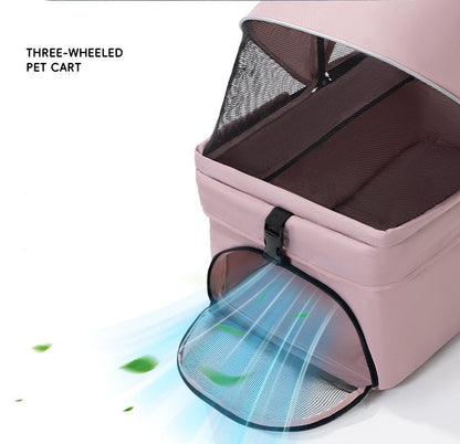 Coche desmontable para mascotas modelo 005