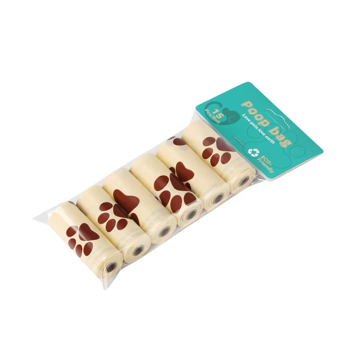 Bolsas biodegradable aroma a leche para desecho