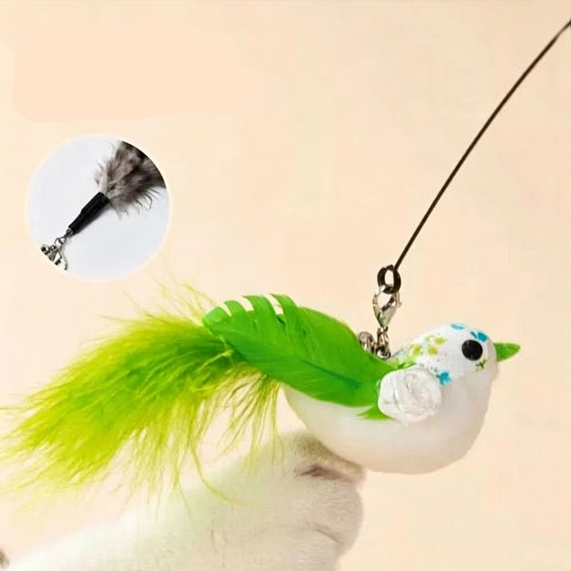 Cañita con ventosa para gatos