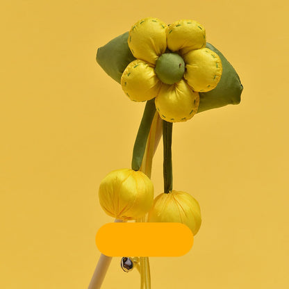 Cañita para gatos estilo flor #C22