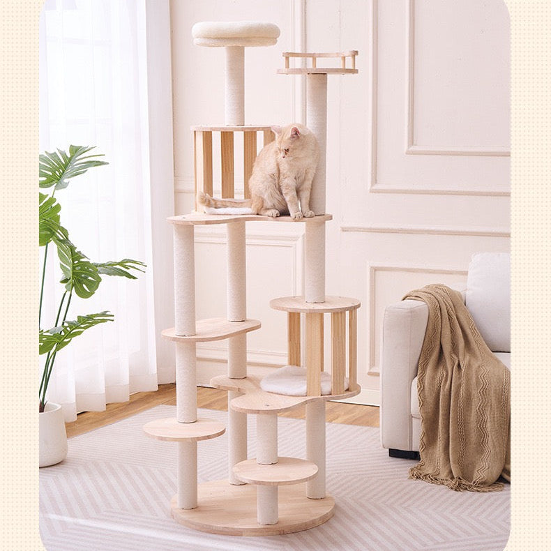Torre de gatos 178cm de alto (Modelo 2202)
