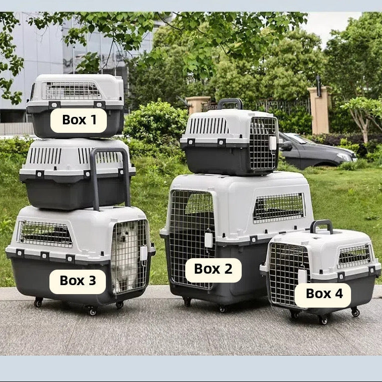 Kennel transportador para mascotas (4 tamaños disponibles)