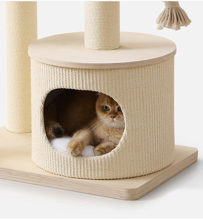 Torre de gato madera maciza multicapa (MODELO TQM-2152)