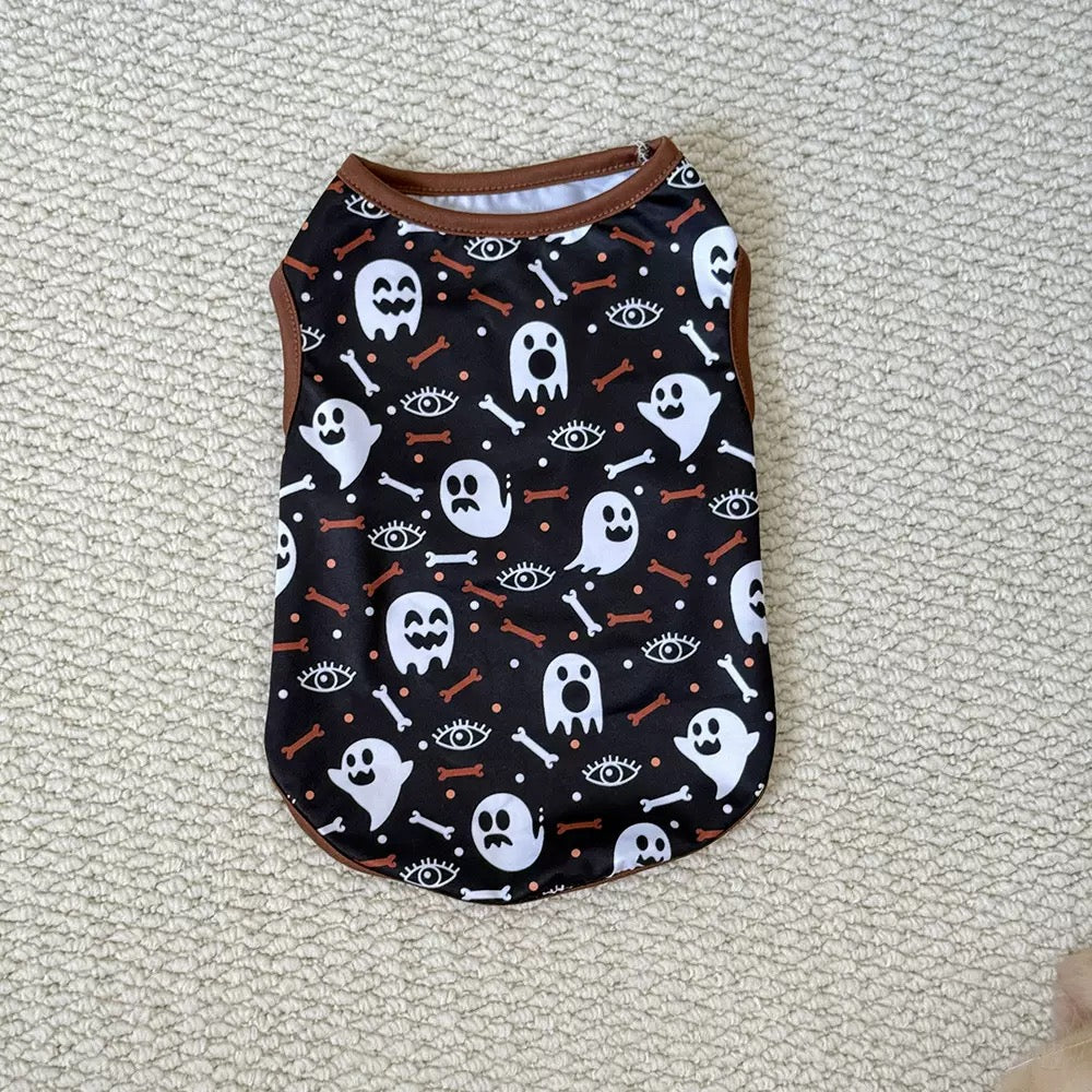Camiseta de halloween para mascotas