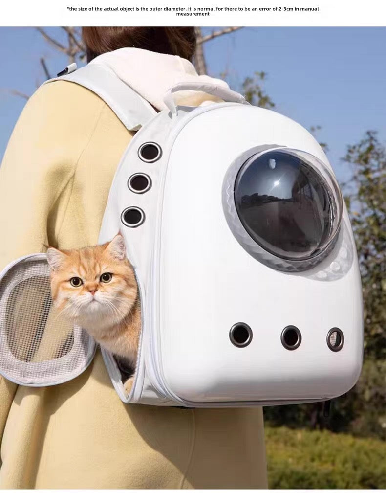Mochila estilo capsula para mascotas hasta 8KG