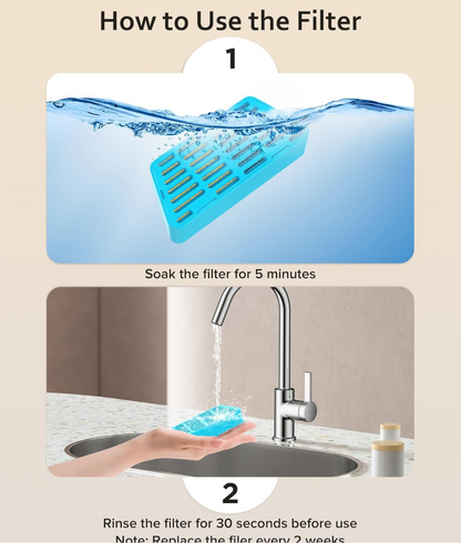 Filtro para fuente inalámbrica con sensor (3 unidades)
