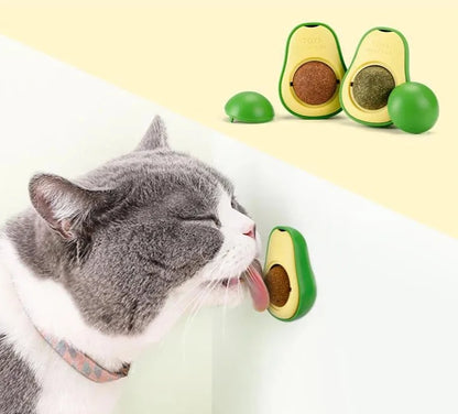 Catnip para gato con forma de aguacate