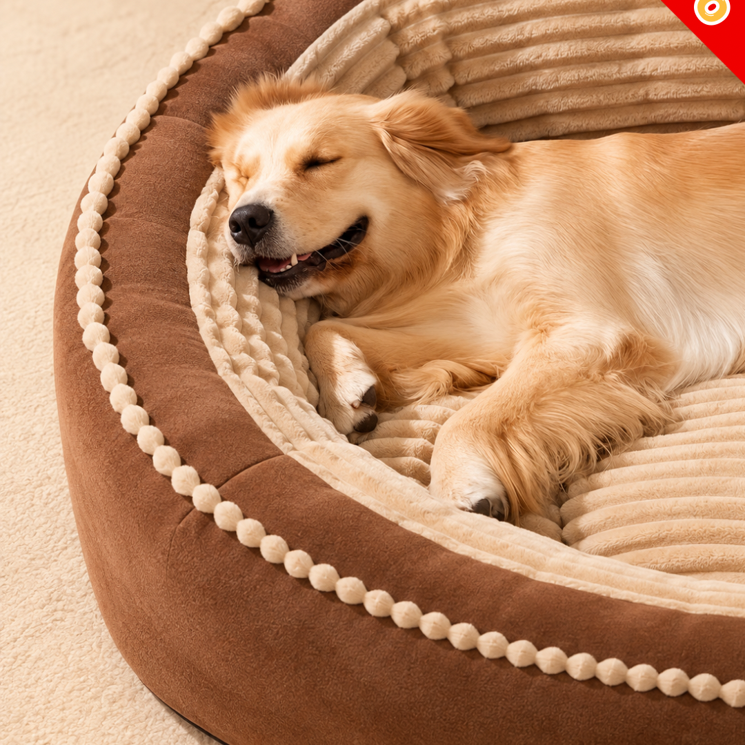 Cama para mascotas con forro lavable (Modelo M80)