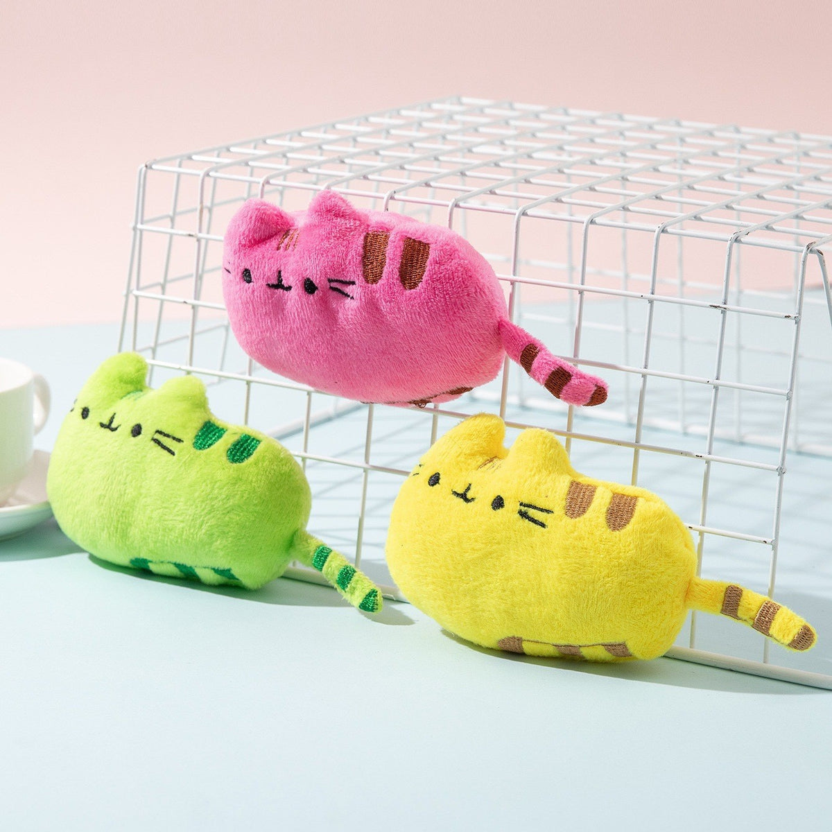 Juguete de gato pushee relleno de catnip