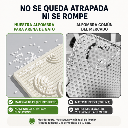 Alfombra para arenero de plástico (41.8cm*29cm)