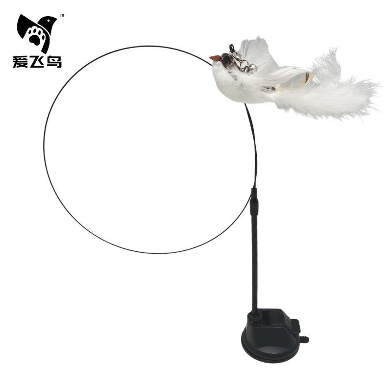 Cañita con ventosa para gatos