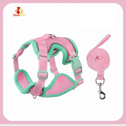 Pechera anti escape reflectiva para gatos