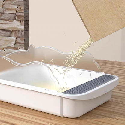 Arenero abierto transparente modelo M17