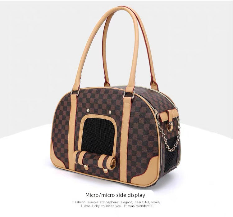 Bolso transportador elegante para mascotas pequeñas