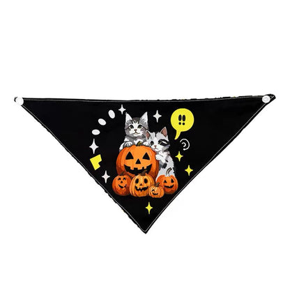 Bandanas de halloween para mascotas (Modelo #1) 63*43*43cm