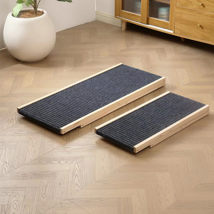 Rampa para mascotas. Plegable, madera duradera y antideslizante
