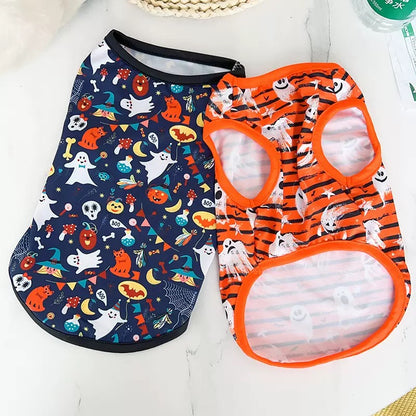 Camiseta de halloween para mascotas