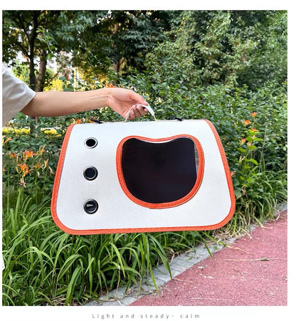 Bolso de hombro transportador diseño de gatito