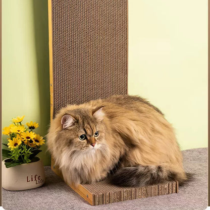 Rascador estilo L para gatos (dos tamaños)