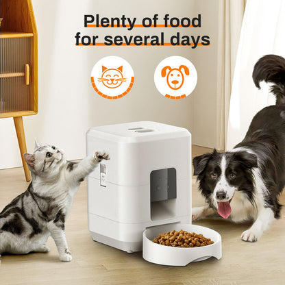 Dispensador automático de comida para perros y gatos con WiFi 2L