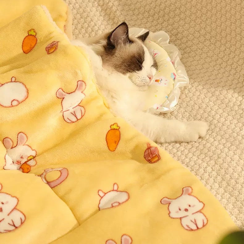 Mantitas suaves y acolchonadas para mascotas