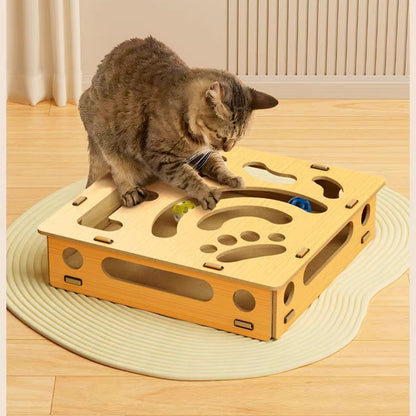 Juguete de gato interactivo para cazar