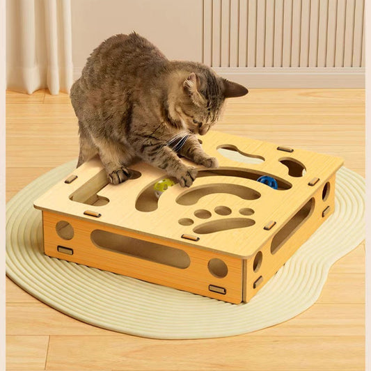 Juguete de gato interactivo para cazar