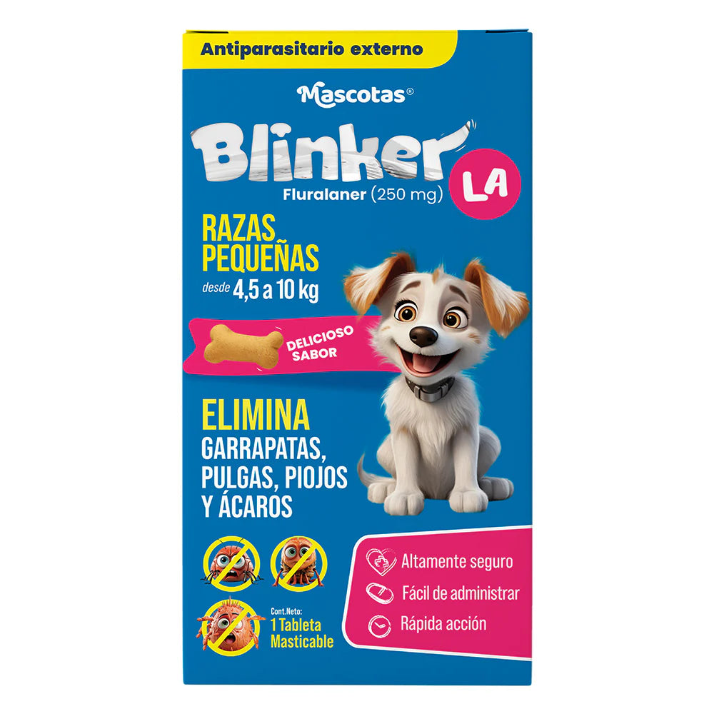 Antiparasitario externo Blinker LA - 3 meses de protección