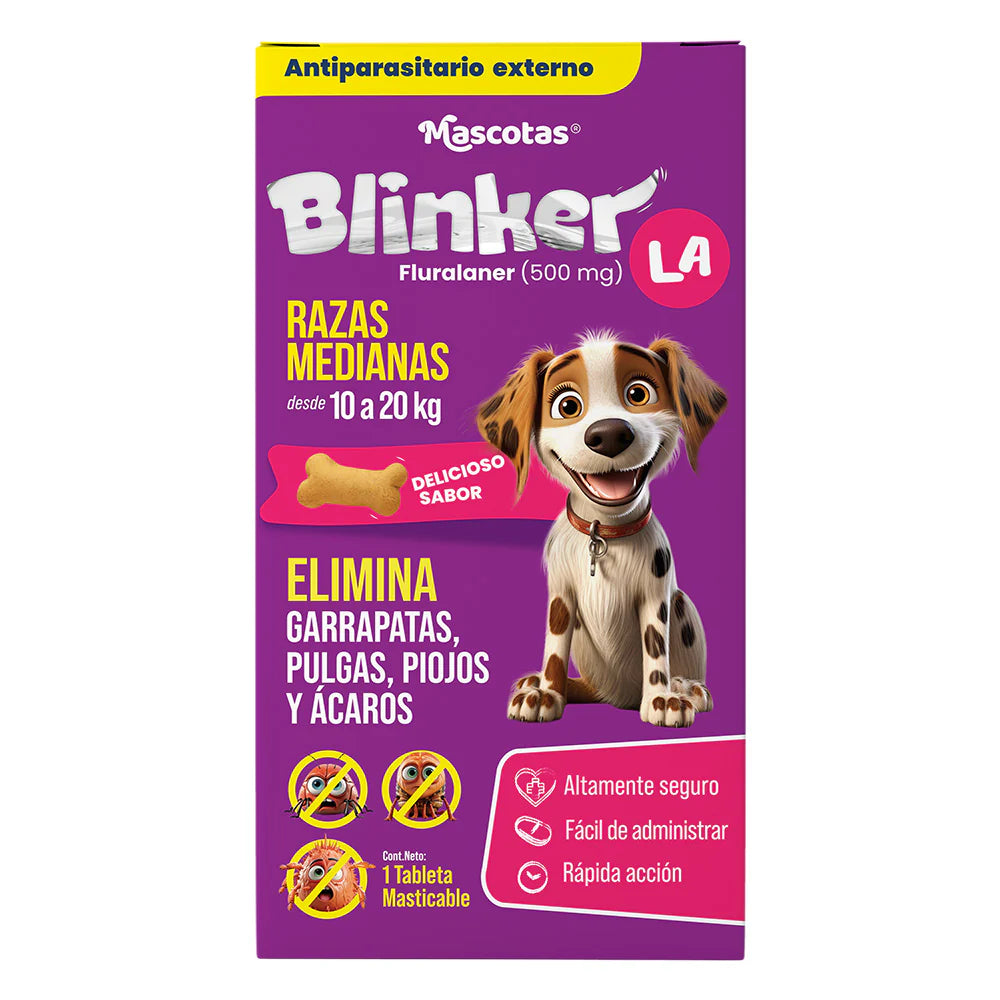 Antiparasitario externo Blinker LA - 3 meses de protección