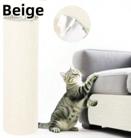 Protector adhesivo para sofá, muebles y pared para gatos