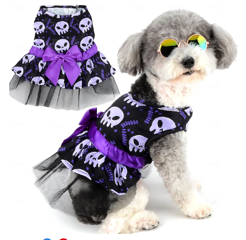 Vestido de halloween para mascotas #4